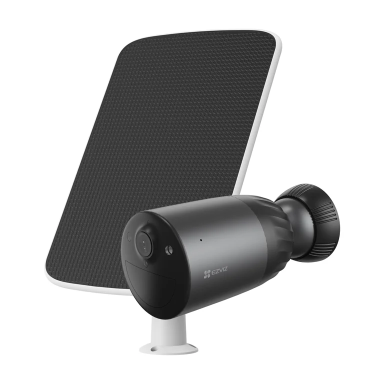 Комплект Ezviz CS-BC1c/SP (4K) – 8MP Wi-Fi камера с батерия 10400mAh и соларен панел 4.2W